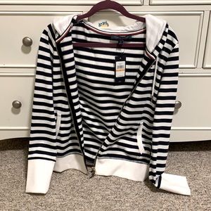 Tommy Hilfiger Striped Zip Up